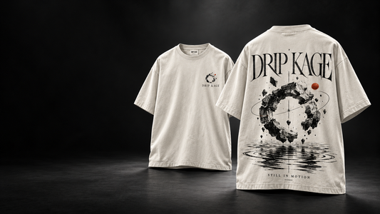 Still in Motion Tee — Ivory | Drip Kage