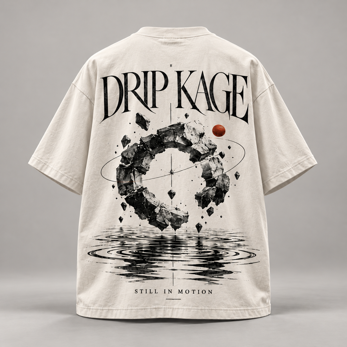 Still in Motion Tee — Ivory | Drip Kage